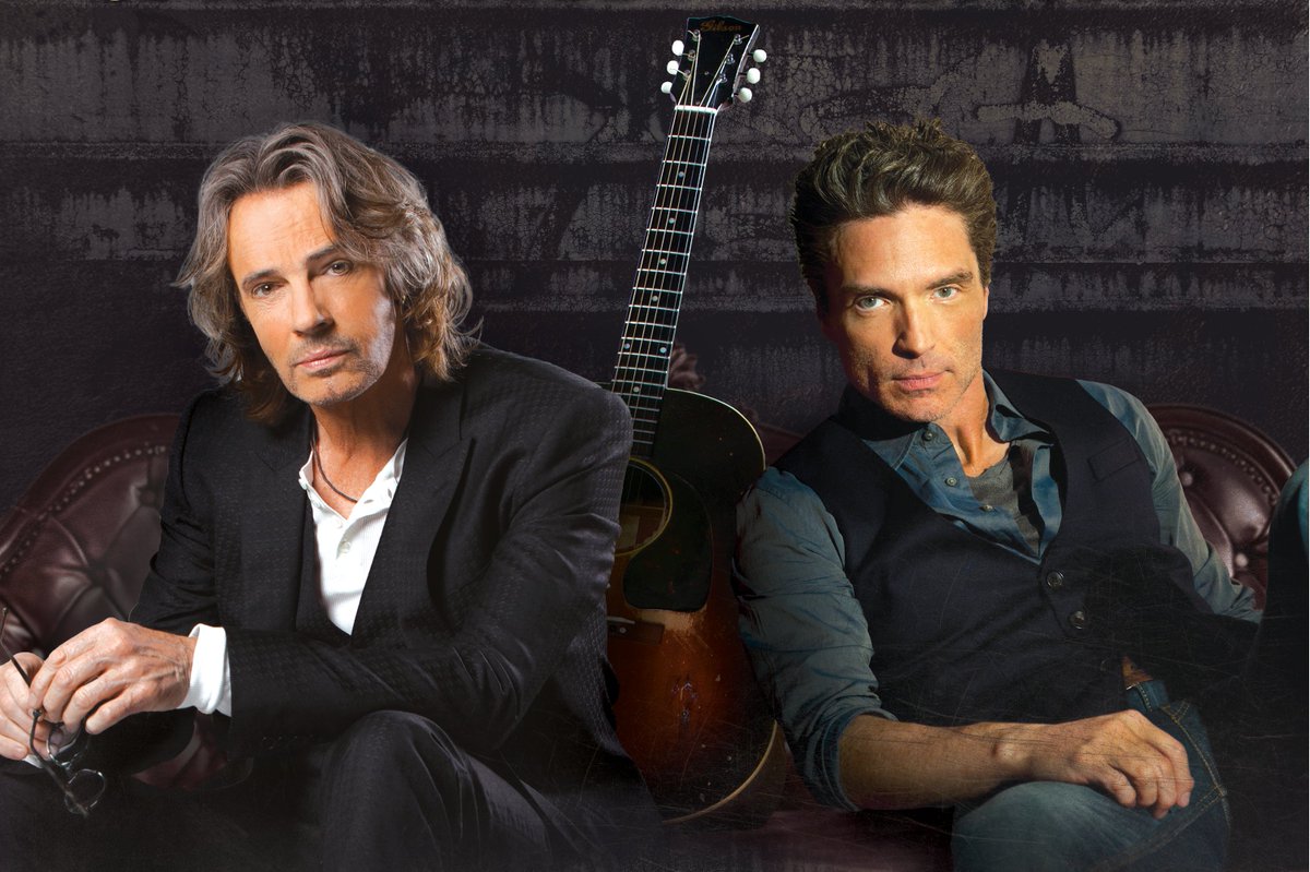 Bank of America Performing Arts Center (@bapactoaks) on Twitter photo Grammy winners <a href="/rickspringfield/">Rick Springfield</a> and <a href="/richardmarx/">Richard Marx</a> are hitting the road and leaving the electric guitars behind as they co-headline an acoustic tour. See them in Thousand Oaks on November 13th!
Tickets: bit.ly/3X3PZGo
Presented by <a href="/TOArts_/">TOArts</a> Grammy winners <a href="/rickspringfield/">Rick Springfield</a> and <a href="/richardmarx/">Richard Marx</a> are hitting the road and leaving the electric guitars behind as they co-headline an acoustic tour. See them in Thousand Oaks on November 13th!
Tickets: bit.ly/3X3PZGo
Presented by <a href="/TOArts_/">TOArts</a>