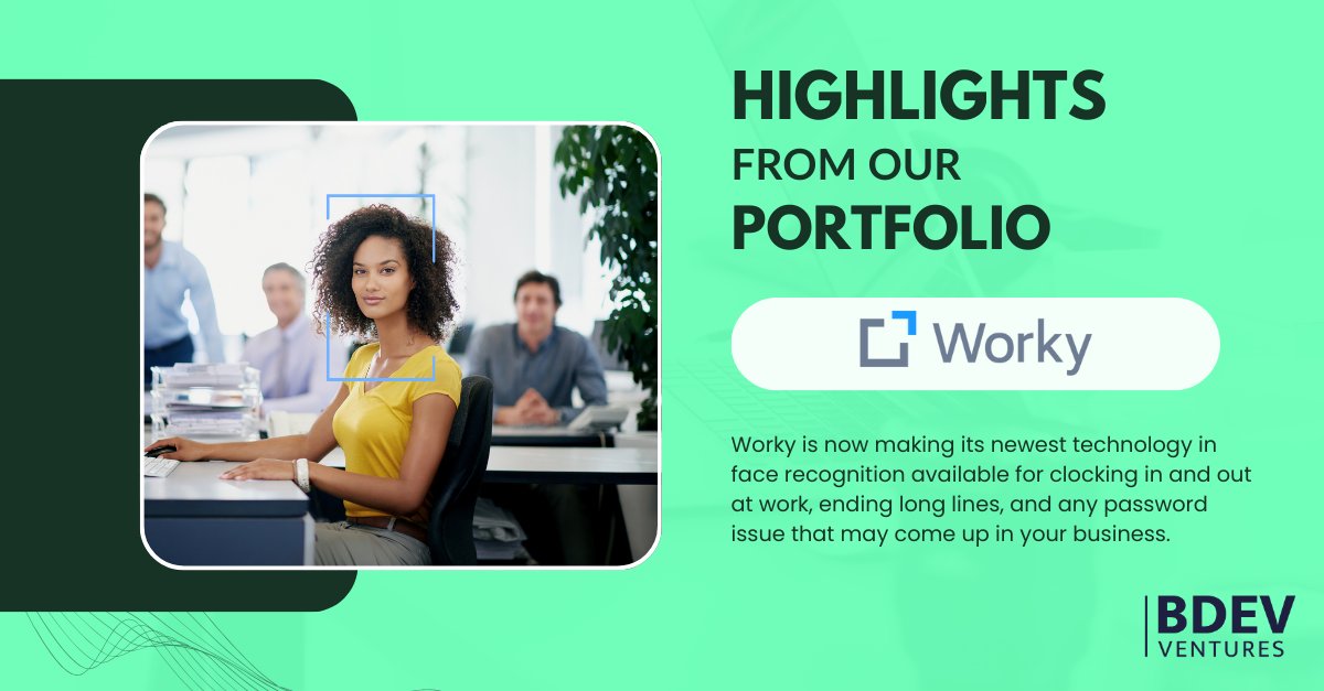 Worky continues to set the bar higher and higher to help workforces be more efficient, accurate, and seamless with their latest facial recognition feature. 📈🚀
#tech #innovation #facialrecognition #startups