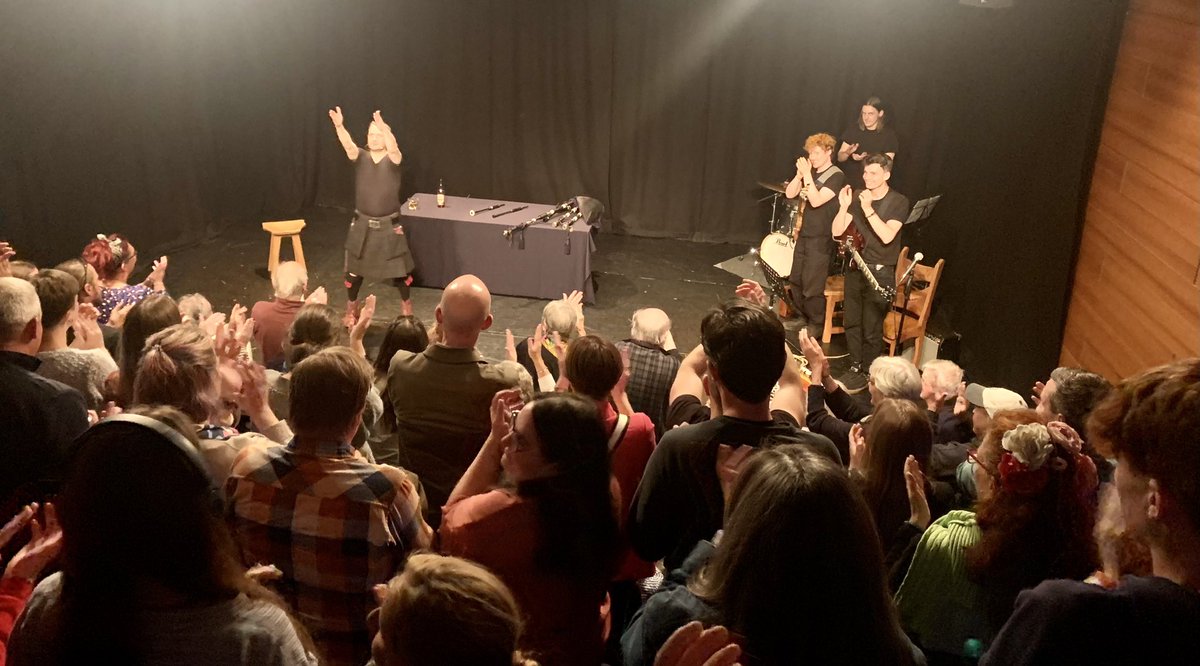 3rd time seeing <a href="/thunderstruckgd/">The Thunderstruck Play</a> - best yet and everyone on their feet at the end.

A great finish to this year’s Fringe.

More info on the Gordon Duncan Memorial Trust here gordonduncan.co.uk