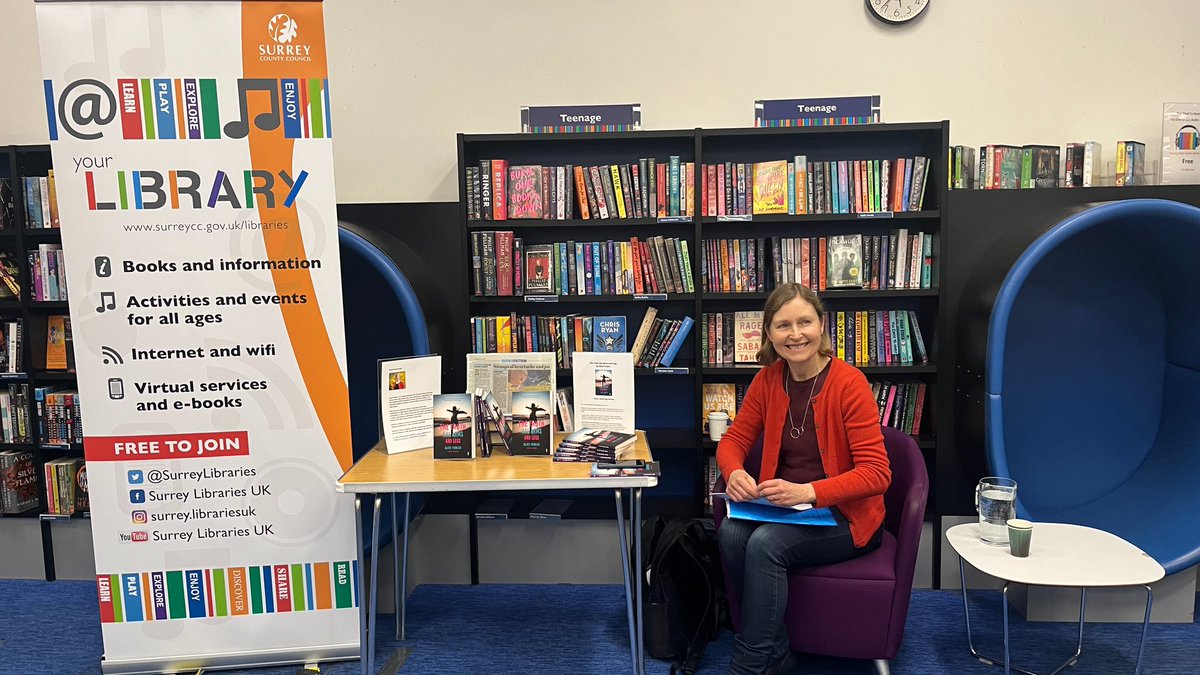 AliceFwrites's tweet image. #Libraries are more than just books - they&apos;re hubs of community and culture. Why not check out which authors are giving talks at your local library? #FlyToLibraries @GuildfordLib @WokingLibrary @WBC_Libraries @fly_press