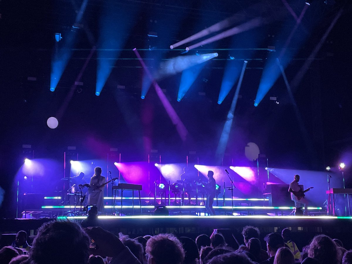 flethbridge's tweet photo. FIVE ASTERISKS for @PostalService playing Give Up live.  Thumbs up smiley face the face with the heart eyes https://t.co/8tLxkKOQNM