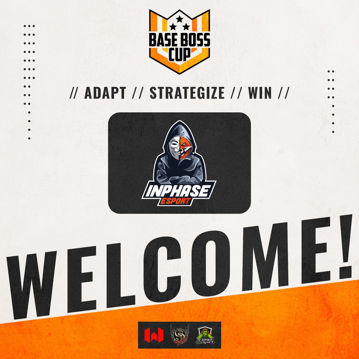 Ia ora na, bonjour l'équipe ! 

Après une assez longue pause du aux vacances, travail etcc... Inphase revient en force esport et GDC !

Merci à <a href="/BaseBossCup/">Base Boss Cup</a>, nous avons déjà hate d'y participer 🔥

Bonne chance à tous :)) 💪