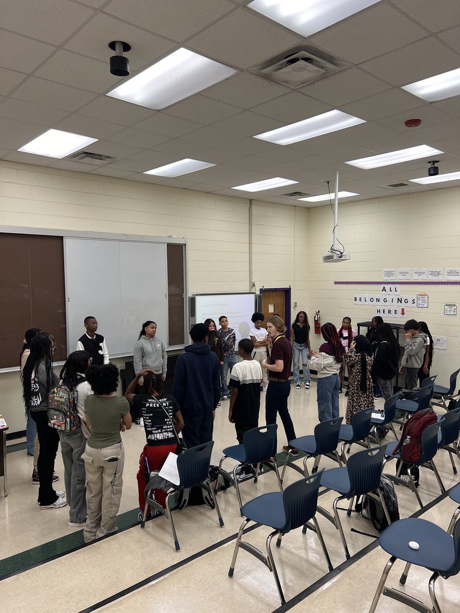 NNPSArts's tweet image. Welcome to class! 
#NNPSArts 
#NNPSfirstday24