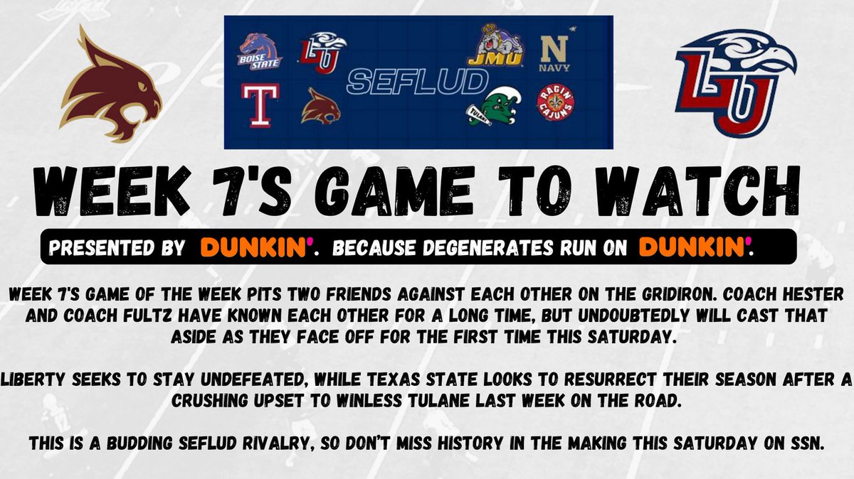 Southeastern Football League of United Degenerates tweet media