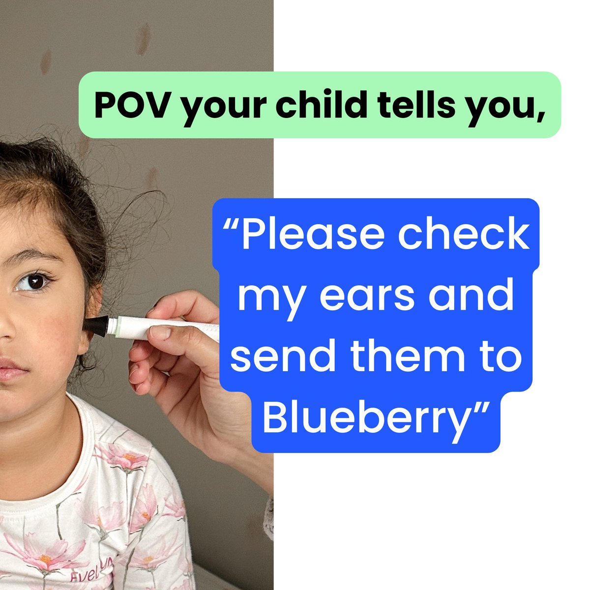 🥹🫐
Thank you to the mother who recently shared this direct quote from her child 🤣. We love providing your home with immediate support and relief!

#BlueberryPediatricians #pediatricians #earinfections #otoscope