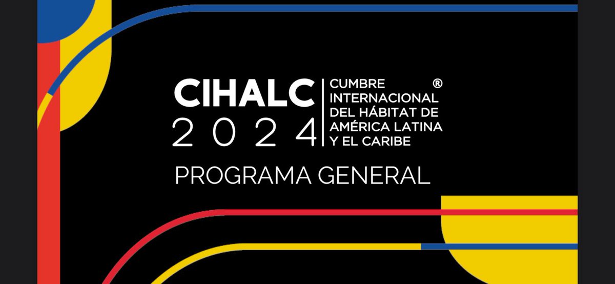 UrbanoMed's tweet photo. Invitados a la 3era edición de la Cumbre Internacional del Hábitat de América Latina y el Caribe y en especial a las conferencias de nuestro compañero @SergioRoldanG.  
@cihalc https://t.co/Mit1kRT2LS