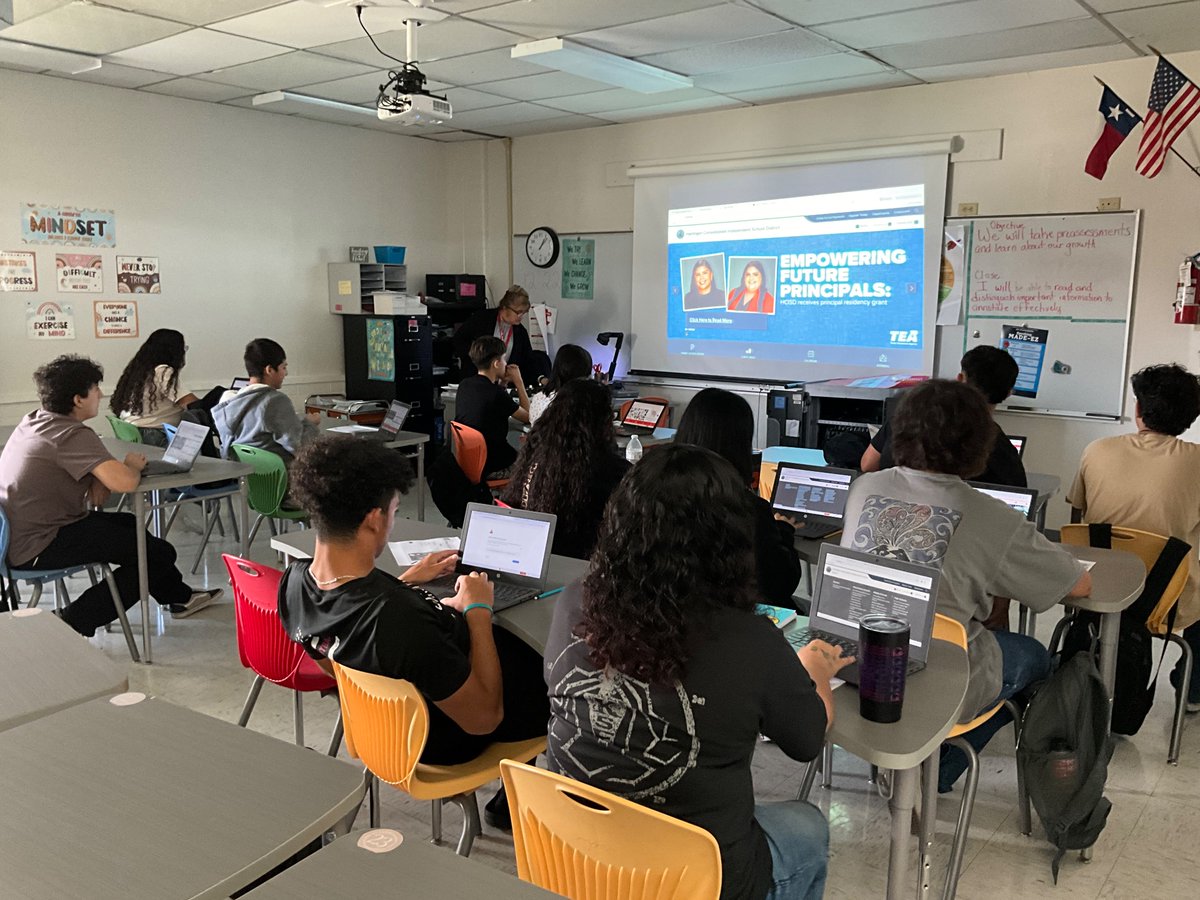 HHSILC's tweet photo. @HarlingenCISD @HHSCards @HarlingenHS @hhsptsacards @celiamuniz2 @GerlemanMichael @longo3204 @MrsHuertaRod @HCISDSecILC Love exposing our students to the many resources MackinVia has to offer. Thanks Mrs. Rodriguez for allowing me to visit your classes. #mackinvia https://t.co/S3wIhm6amo