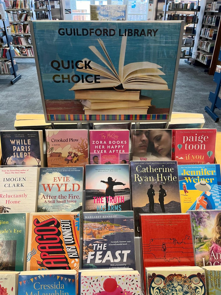 AliceFwrites's tweet image. There&apos;s still time to go to your local #library and choose a book! I&apos;m over the moon to see my collection of #shortstories recommended as a Quick Choice at the fabulous @GuildfordLib this week. #FlyToLibraries #TheTruthHasArmsAndLegs @fly_press