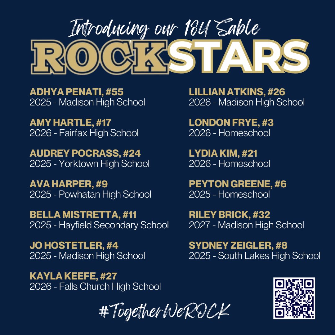 Rock Gold VA 18U Buchanan/Sable tweet media