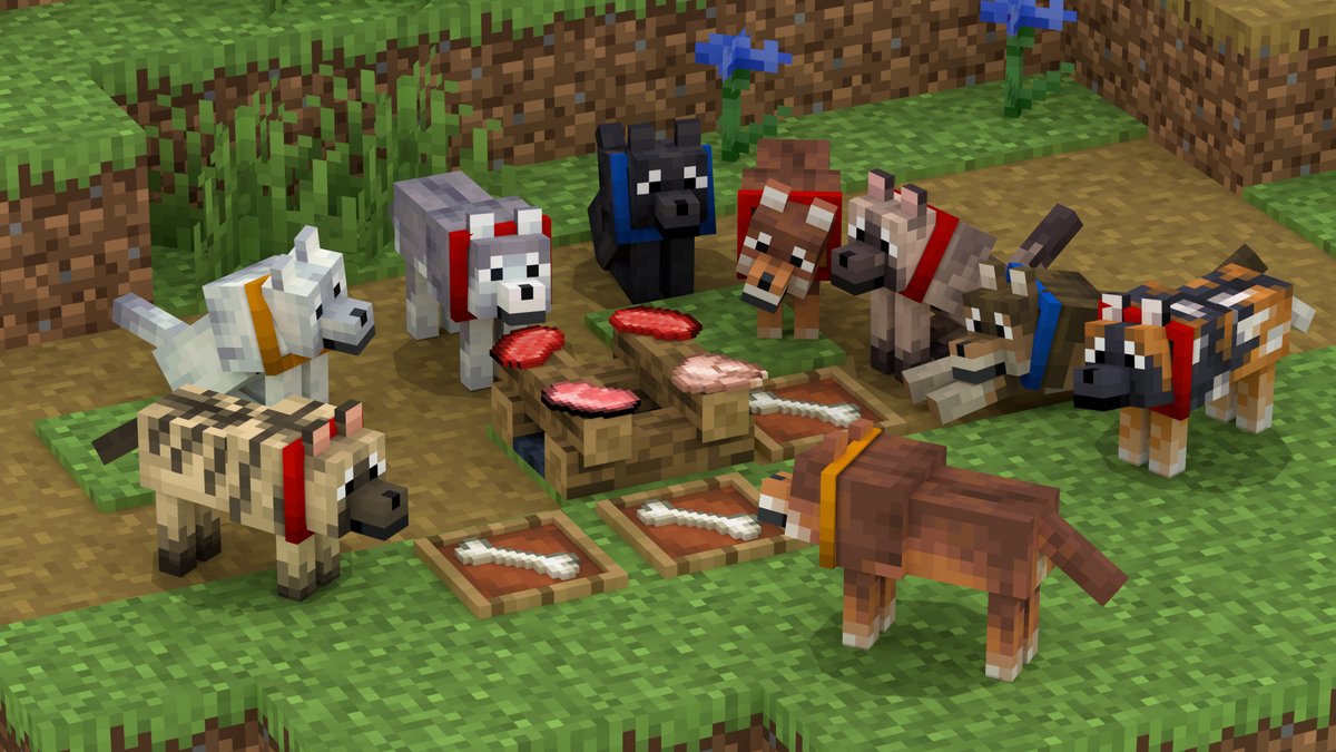 Minecraft tweet media