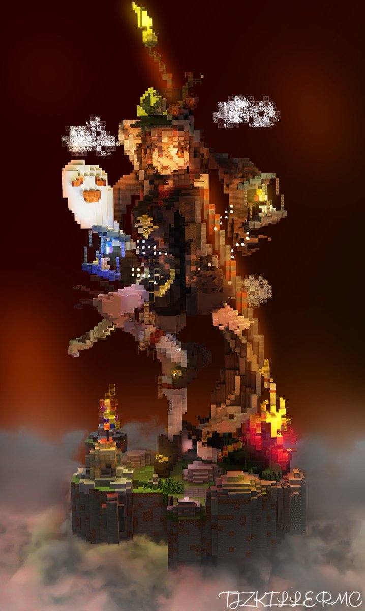 tjzkillermc's tweet image. Hu Tao 👻🎃

(23/3/24)
#Minecraftbuilds #minecraftart #minecraft建築コミュ