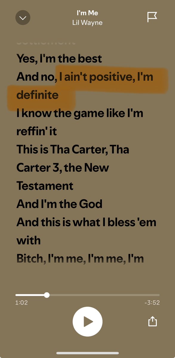 ChelseaParlett's tweet image. You CANNOT tell me Lil Wayne doesn’t know a lot about Linear Algebra with lyrics like this…