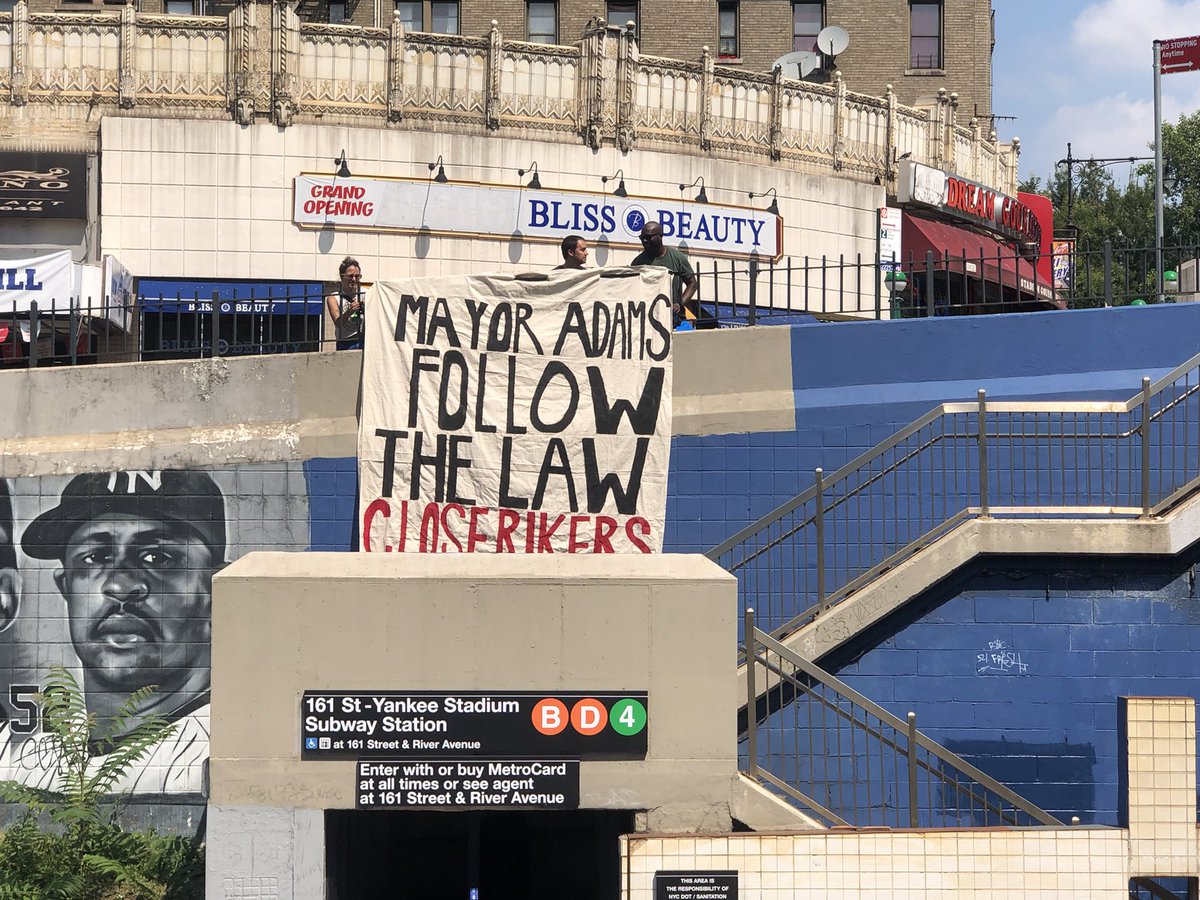 FreedomAgendaNY's tweet photo. August 31 will mark three years from the legal deadline to #CloseRikers. But Mayor Adams is doing everything in his power to take us backward and to stall this historic plan.

We're taking action all week to tell the mayor to GET RIKERS CLOSED. https://t.co/8NKa8EeRqC