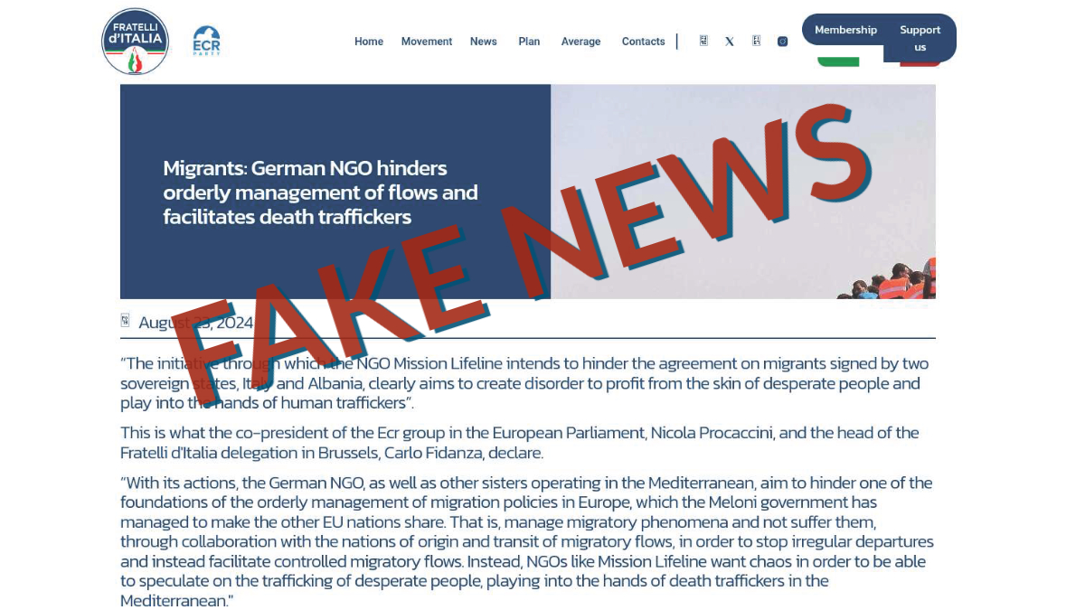 SEENOTRETTUNG's tweet photo. Are you waiting for us in #Albania? Sorry folks from @FratellidItalia, but fake news is always easy to disprove. We'll fight the racists here in #Saxony for now. But don't worry, we maybe come back to you later. Who knows? @scandura https://t.co/zPMUEui2sx