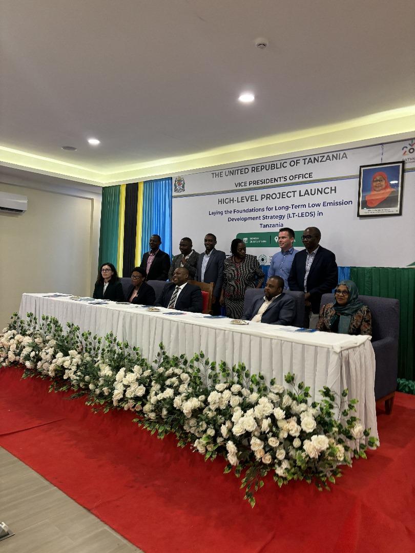 <a href="/UNIDO_TZA/">UNIDO TZA</a> congratulates <a href="/vpo_tanzania/">Ofisi ya Makamu wa Rais</a> for initiating #Tanzania’s National Long-term Low Emission Development Strategy, supported by <a href="/iki_germany/">IKI Germany</a> and <a href="/Pathways2050/">Pathways to Net-Zero 2050</a>.  UNIDO reaffirms its ongoing commitment to supporting Tanzania in Climate Action efforts.