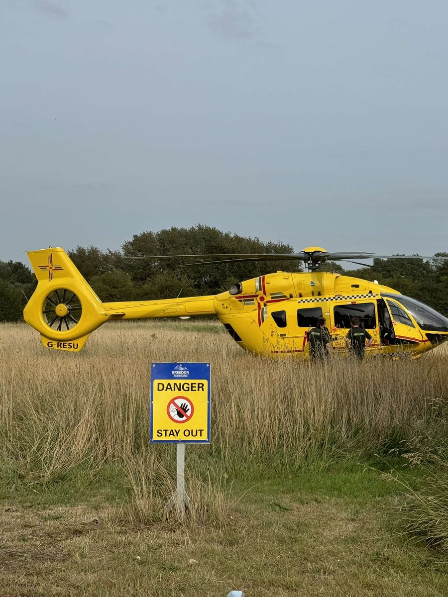 Can’t park there! <a href="/EastAngliAirAmb/">East Anglian Air Ambulance</a>