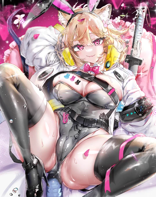 アークナイツオペにバニー着せ妖怪です #私はこういう絵師です見た絵師全員参加 