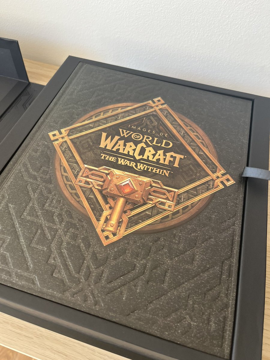 Une nouvelle aventure commence pour nous sur <a href="/Warcraft_FR/">Warcraft FR</a>, avec la nouvelle extension #TheWarWithin ! ⚔️

Un énorme merci à <a href="/Blizzard_Ent/">Blizzard Entertainment</a> pour cette magnifique édition collector 😍