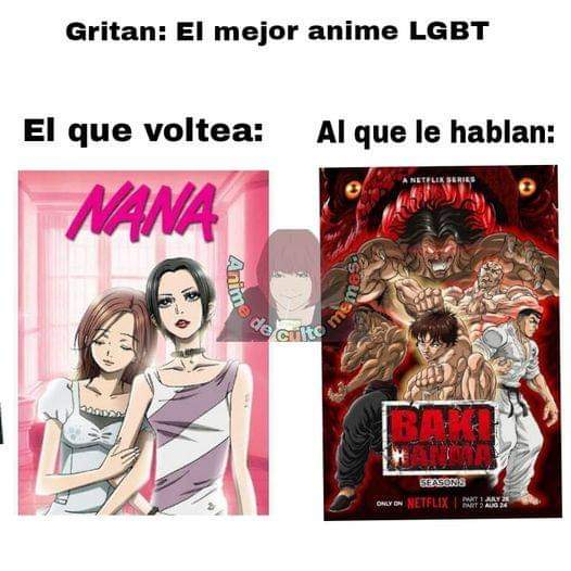 WalterRPG's tweet photo. Ningún hetero en baki. https://t.co/UE6hLbdIyw