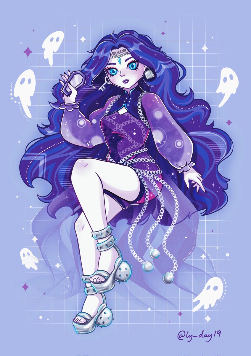 Spectra!💜👻 g3 Cómo adoro esta muñeca, es hermosa.

#spectra #g3 #fanart #MonsterHigh #doll #dibujo #art