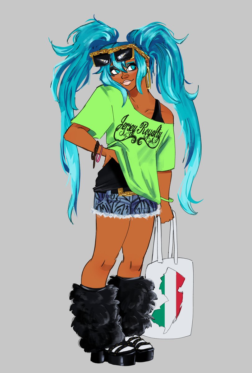 drippingbat's tweet photo. jersey shore miku https://t.co/8OFgybbjnr