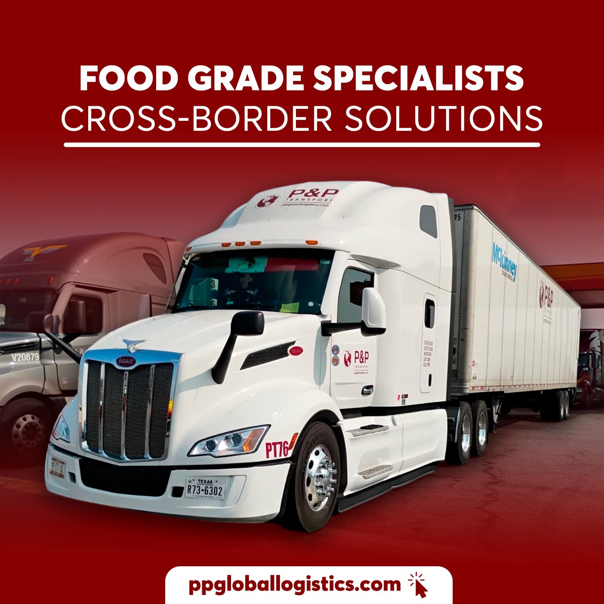 ppgloball's tweet image. Ensuring the highest standards of safety and quality in every shipment. Trust P&amp;amp;P Global Logistics to handle your food-grade products with precision and care.

ppgloballogistics.com
#CrossBorderSolutions #Logistics