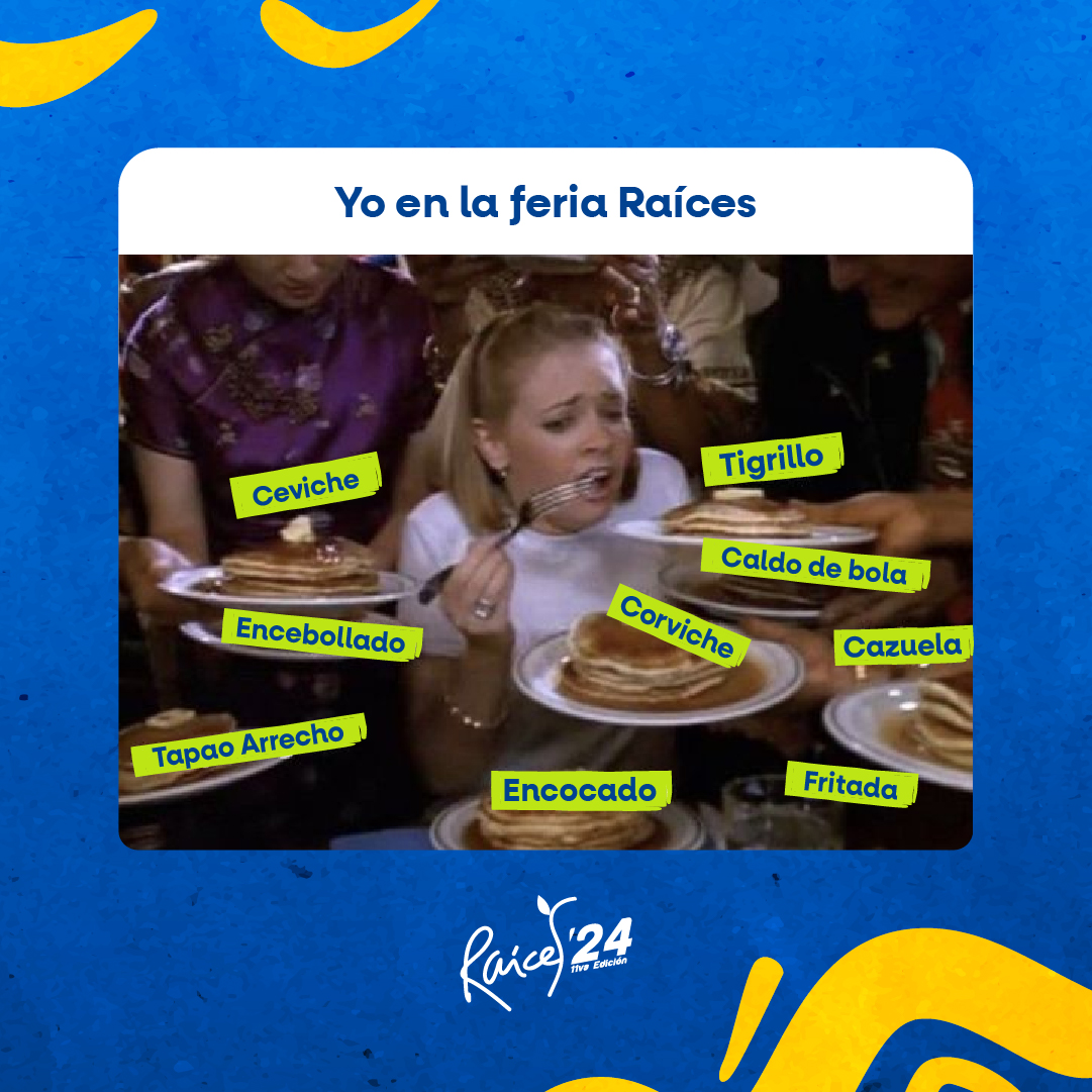 Muchos nos identificamos 😅 un estómago satisfecho y feliz. Definitivamente se disfrutó Raíces.

¡Cuéntanos! ¿Cuántas huecas probaste tu?

#foodie #raíces #gastronomía #feria #lamamadelajama