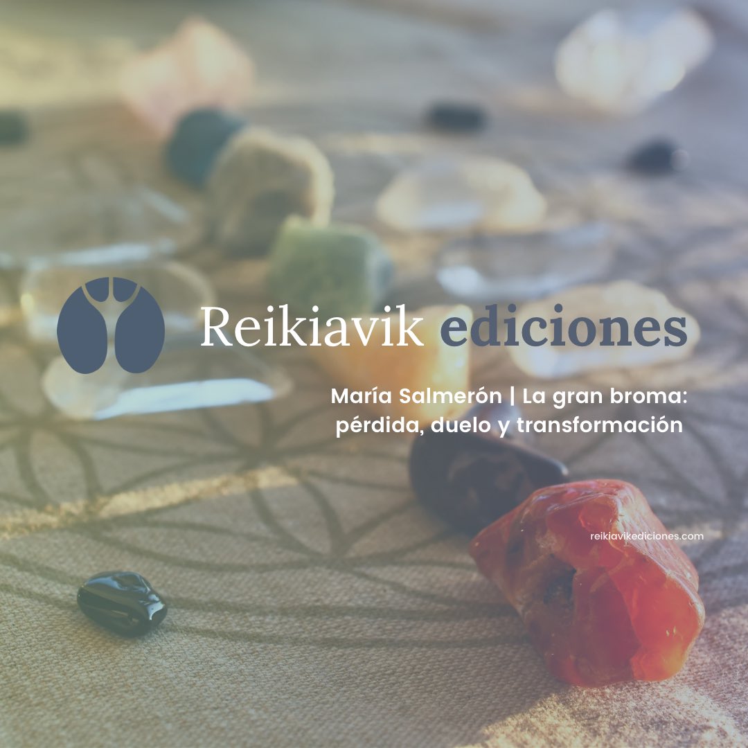 ¡Ya está disponible! 
Entrevista a María Salmerón, autora de La gran broma: pérdida, duelo y transformación, junto con junto a El Viajero del Sol y Iruña Iriarte Oyaga 

youtu.be/twCFwa-PDYQ

Tenéis disponible su libro en:
acortar.link/Q9ZBfE