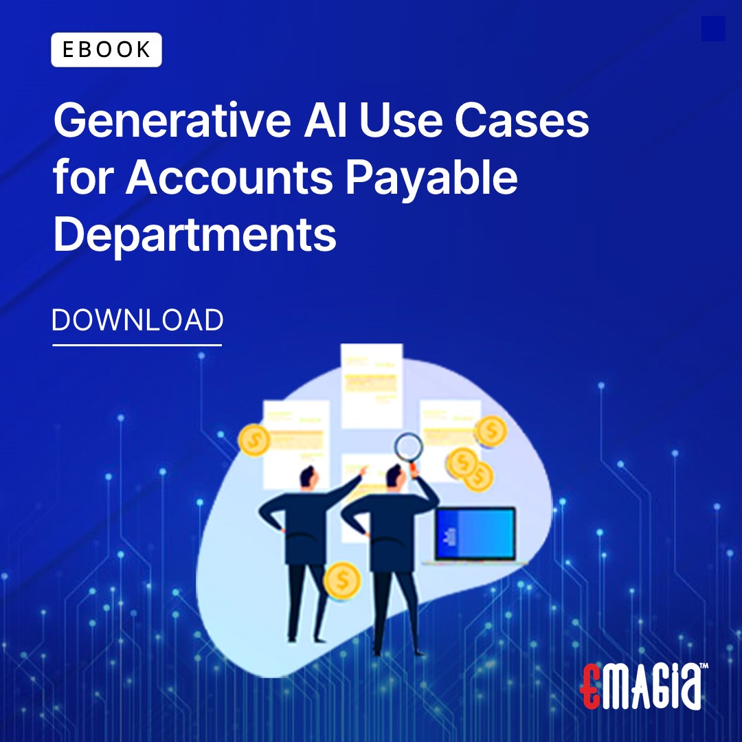EmagiaCorp's tweet image. Just like with receivables, Generative AI can help streamline processes, reduce errors, and greatly improve efficiency on the Accounts Payable (AP) side of the business. emagia.com/resources/eboo… #o2c #ai #genai #generativeai #autonomousfinance  #gia #emagia #aicopilot #ar #ap