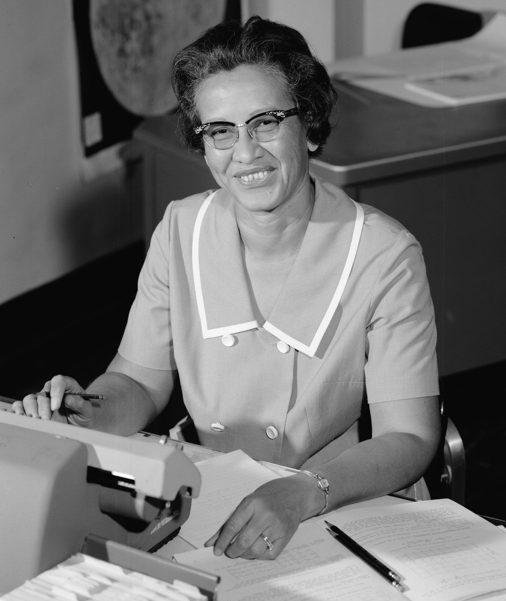 GirlsWhoCode's tweet photo. "Girls are capable of doing everything men are capable of doing. Sometimes they have more imagination than men." —Katherine Johnson born #OnThisDay in 1918 🎂 #OTD #TodayInHistory https://t.co/SQDgC5CkYj