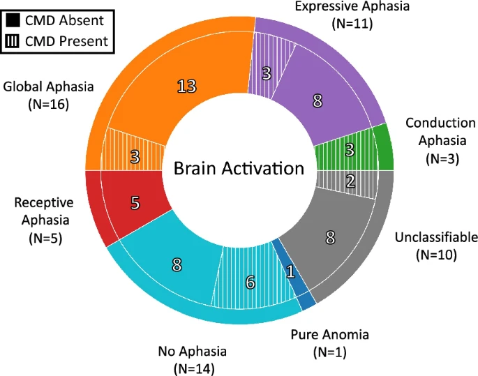 namorrismd's tweet photo. Important study by @claassen_jan and group from @ColumbiaNCC. EEG-based motor command paradigms are limited in their ability to detect cognitive-motor dissociation in pts with aphasia: Non-language based stimuli are required. @NeurocritCareJ 
https://t.co/TymDyaJEfU https://t.co/gINYUpEXFu