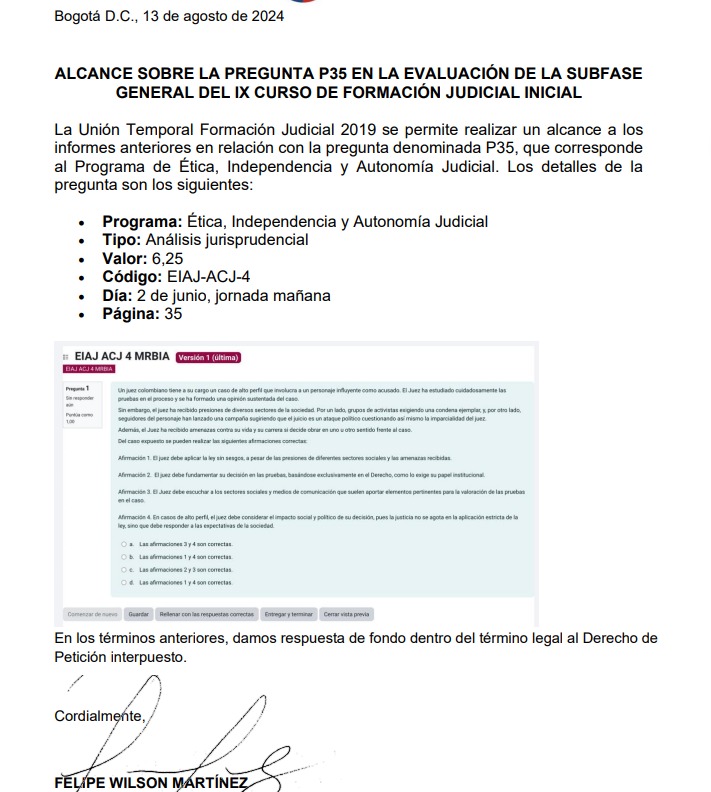 AlberQuinta's tweet photo. Al fin cuál es la 35 jajajajajajaja
@Ejrlbnet @judicaturacsj @CNDJ_Col @PGN_COL @CConstitucional  🤦 https://t.co/0rZ6INlt3Z