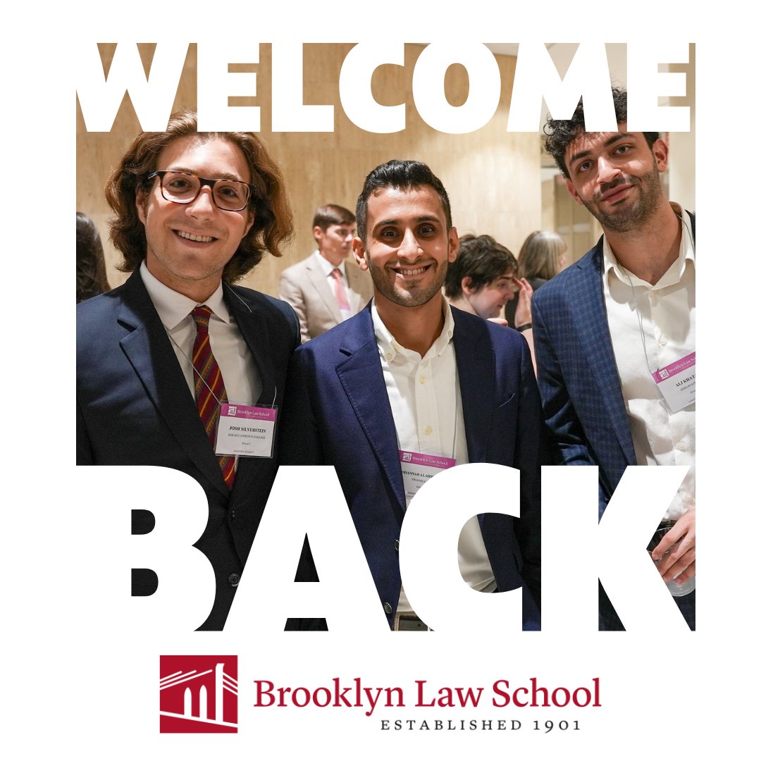 Welcome back law students!