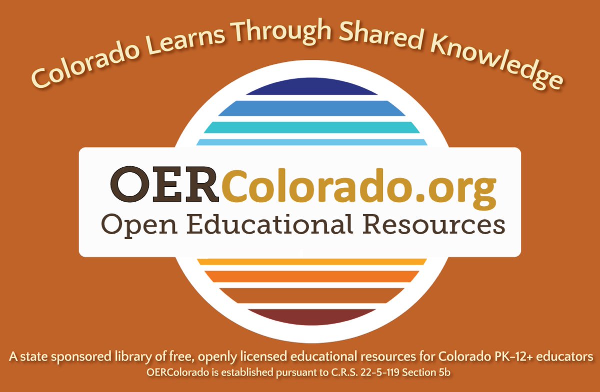 Now is an excellent time to remind teachers and students in CO about the free educational resources available from a state-sponsored digital library. Everyone can access these resources, and Colorado public educators can create a free account today.

ow.ly/9JUB50T6zK0