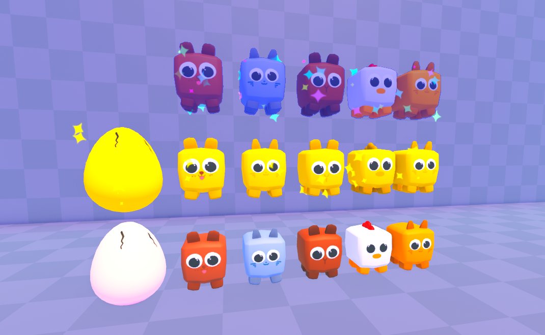 epicstylelife's tweet image. Working hard on a pet pack 🔥 What do you think?
Hire Me: sites.google.com/view/broomtime…
Discord: epicstylelife
#roblox #robloxdev #robloxmodeler #robloxbuilder