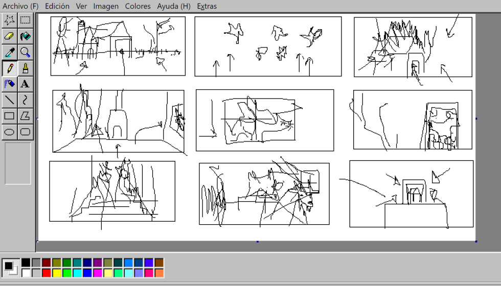andres_tbh's tweet photo. Here's the Storyboard i drawn to Ivan when we were doing "Our old Farmhouse". 💀💀💀💀

We had a great conversation today with @halecar2 @niceaunties and @FloamWorld ❤️‍🔥❤️‍🔥❤️‍🔥

Our Groupshow is now avalible on https://t.co/Aq6MazbtPz
https://t.co/yKiljC82lQ https://t.co/d5NZAxNYy4