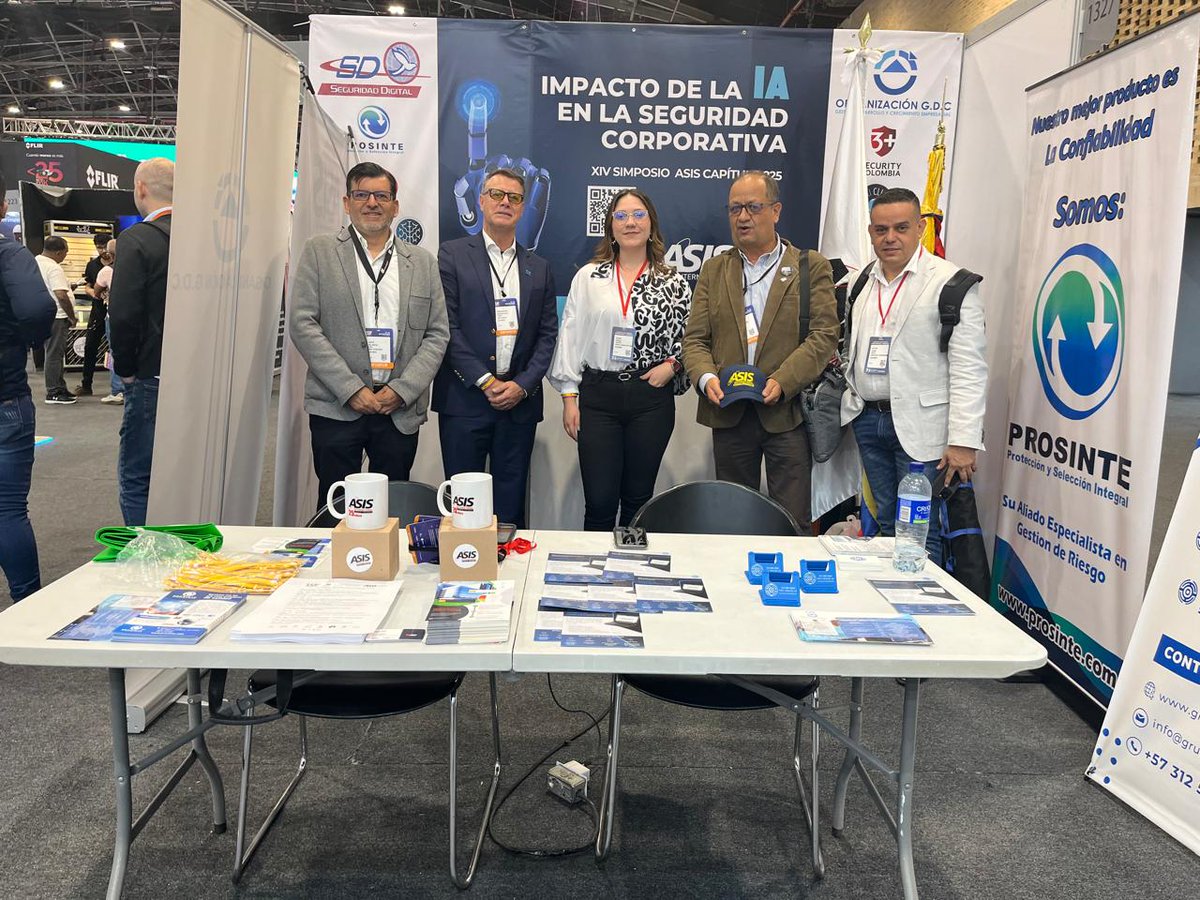 ProsinteS's tweet photo. Estuvimos presente en la 30° edición de la Feria Internacional de Seguridad ESS+ 2024, evento en el cual se logro el intercambio comercial entre inversionistas y empresarios, fortaleció el desarrollo de oferta y demanda del sector con excelentes oportunidades de negocio. https://t.co/4gp5IQGqXe