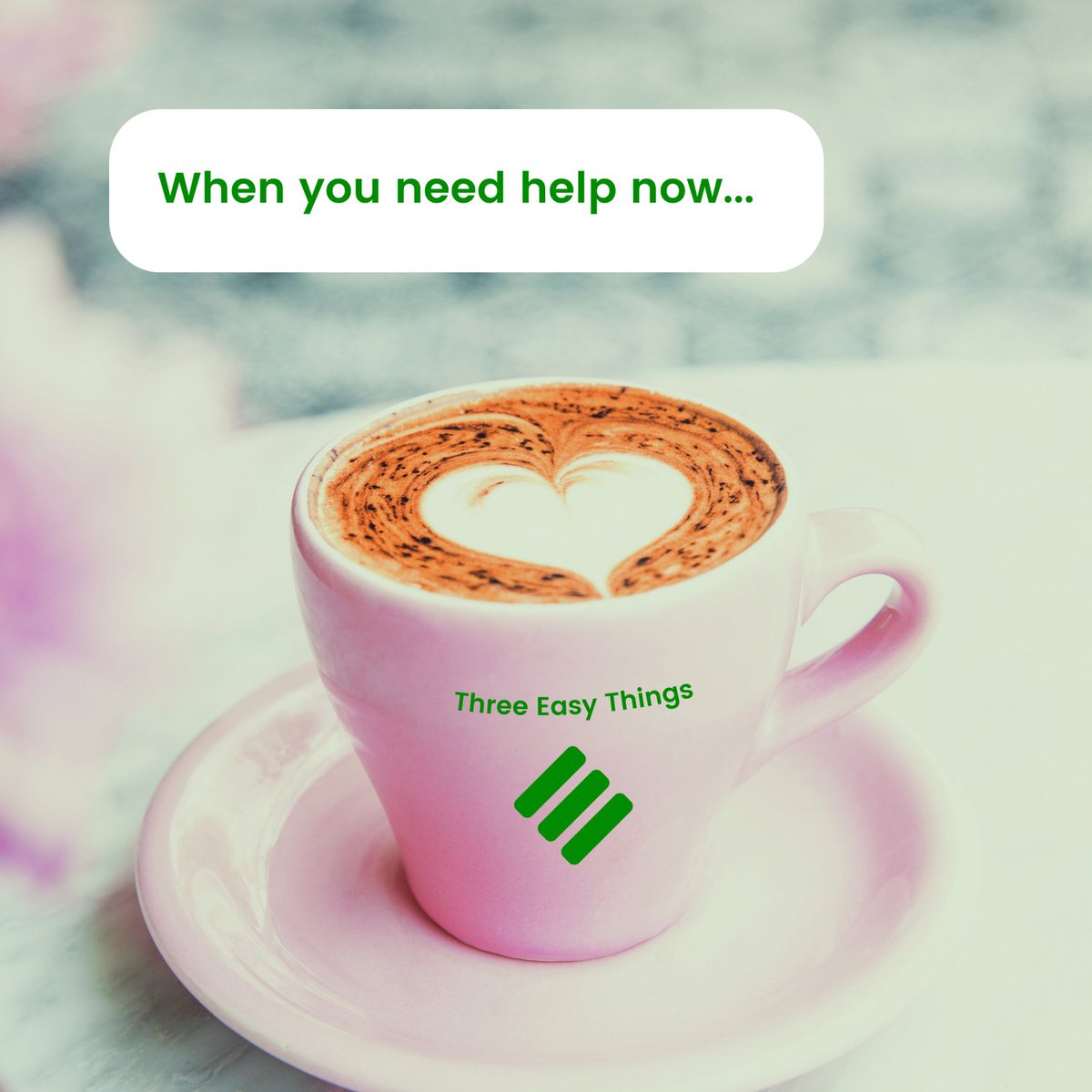 When it comes to mental health and wellbeing, a lot of people are waiting for help to arrive.

Here’s something that could help right now. I’ve created a unique mental health website. 

Take a look: threeeasythings.com