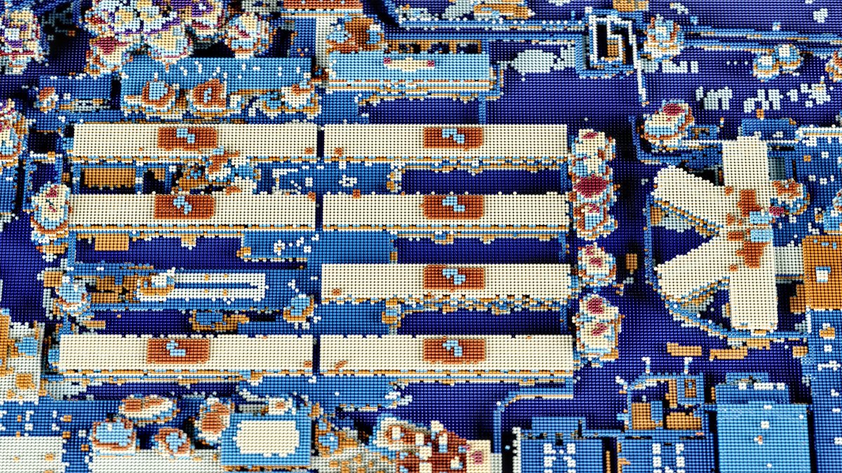 Rikers Island kinda looks like a motherboard...
#metalrt #rendering #lidar