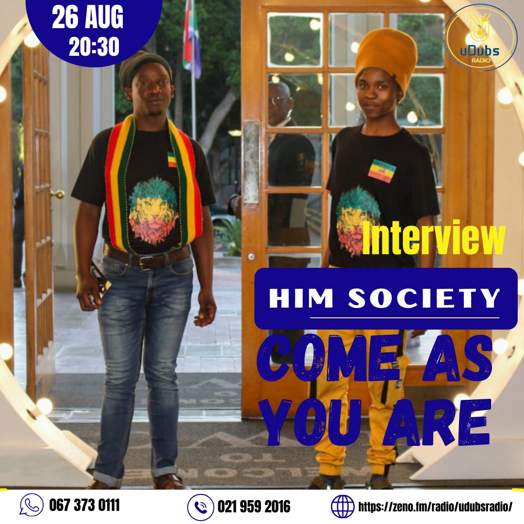 uDubs_Radio's tweet photo. Catch Siviwe and Aneliswe today on CAYA📻, as they will be having a chat with the HIM Society which is a student led Rastafari community of the university (UWC). 

#redefineyourpurpose 
#wherethevibeisat https://t.co/4TNgOQ0wfY