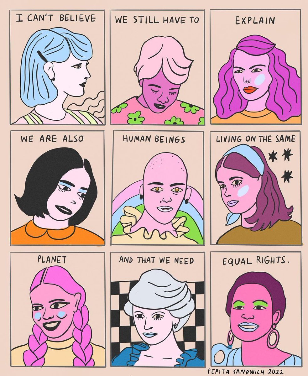 LeanInOrg's tweet photo. Today marks #WomensEqualityDay, celebrating 104 years since the #19thAmendment. While it granted some women the right to vote, many were not granted the same privilege. 104 years later, we still have so much work to do to ensure women achieve gender equity. 🎨  by Pepita Sandwich https://t.co/cbxKN6L2vD