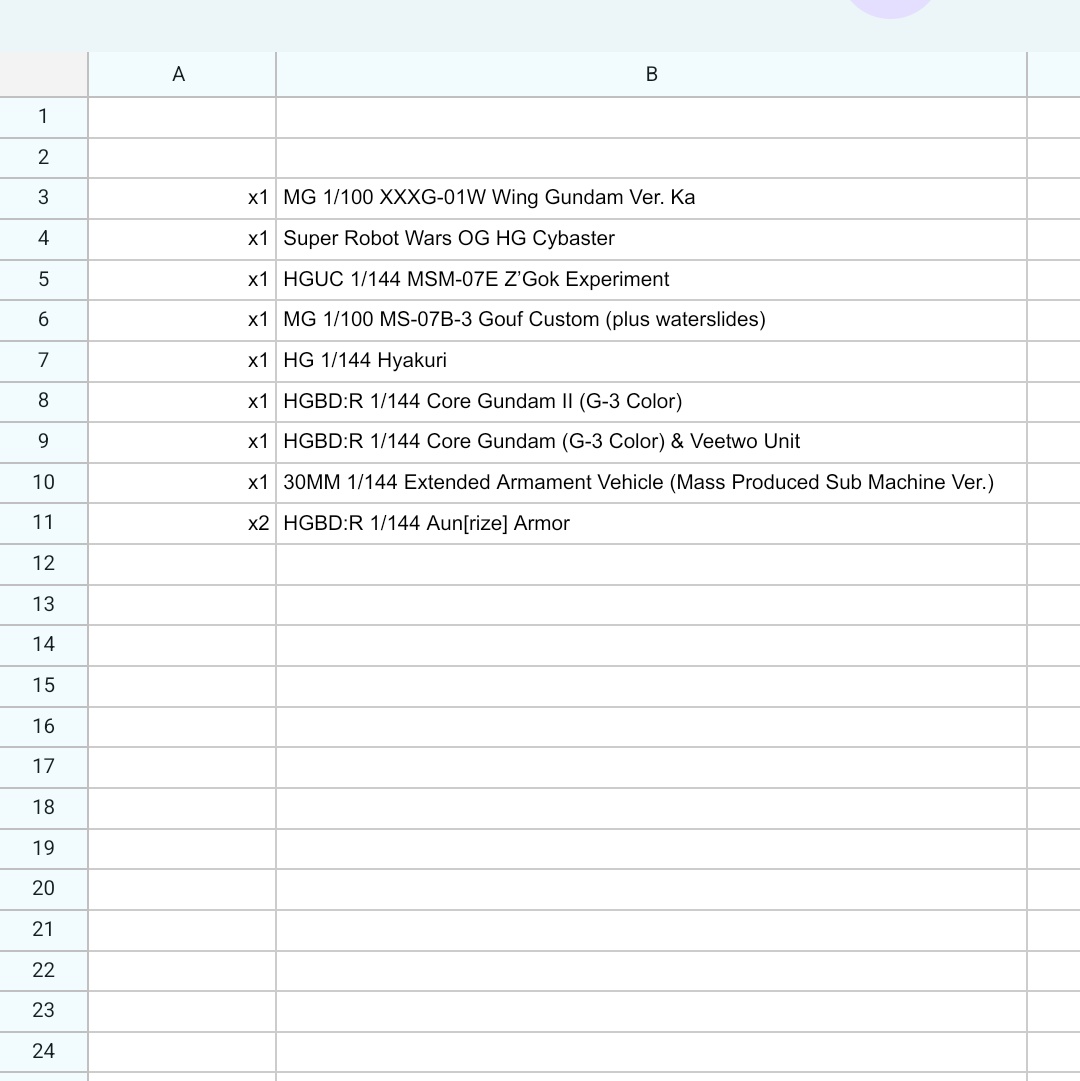 Chris ガンプラ tweet media