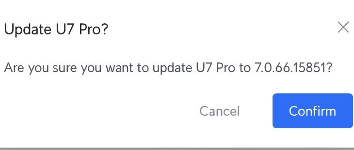 ch_cavalcante's tweet image. Bora atualizar. #unifi #wifi7 #failover #U7Pro #U7ProMax