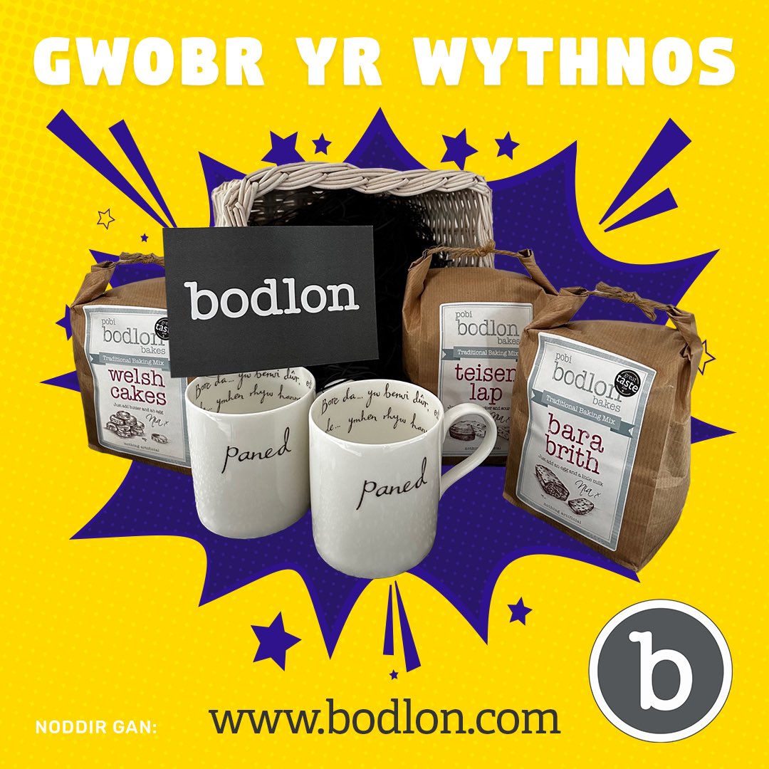 Gwobr yr wythnos! 🚨

Diolch i <a href="/NiaBodlon/">Bodlon</a> am noddi’r wobr! Am gyfle i ennill bwndel nwyddau arbennig, y cyfan sy angen i ti wneud ydy gorffen yn 200 uchaf y sgorfwrdd. Bydd un chwaraewr lwcus yn cael ei ddewis ar hap ar ddiwedd yr wythnos. 🤩
