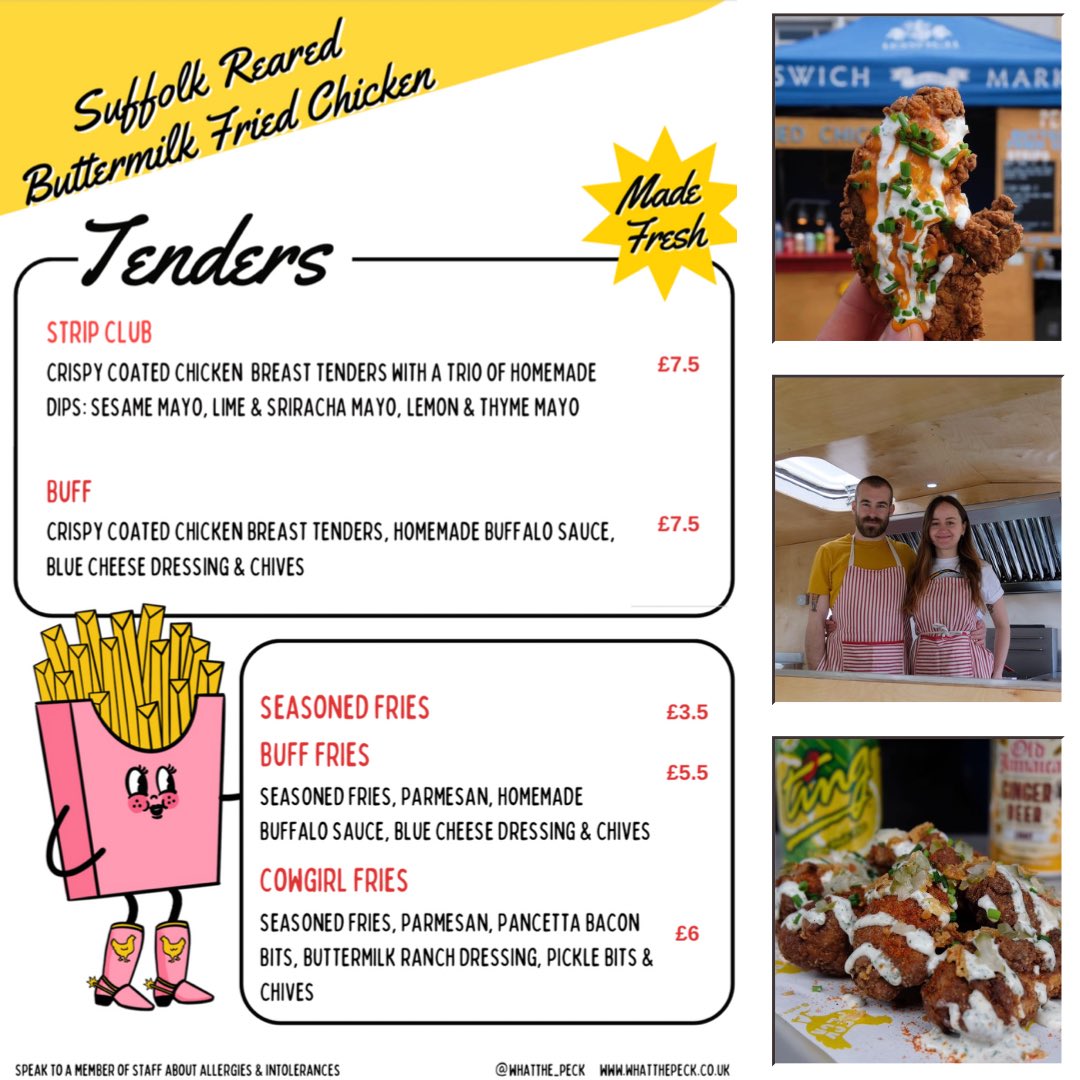 This Thursday we will be welcome back the amazing <a href="/whatthe_peck/">PECK</a> for Food Truck Thursday🐓😍 

See you there!!🙌🌤

📍Suffolk Distillery, Munros Orchard Barn, Sudbury Road, Stoke By Nayland, CO6 4RS 

#suffolk #suffolkdistillery #gin #stokebynayland #thingstodoinsuffolk