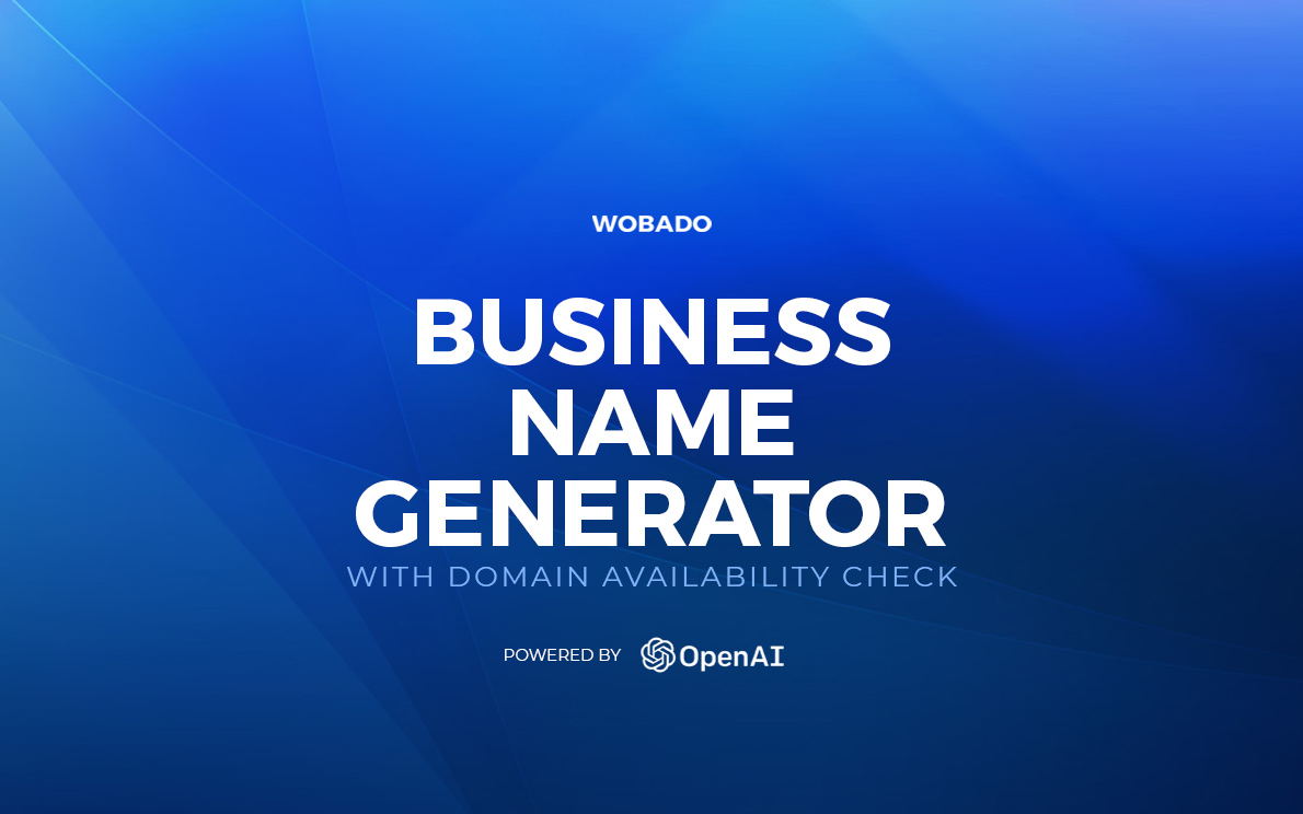 We launched our new Business &amp; Domain Name Generator which delivers 50 unique names and domain suggestions instantly - all for FREE! 🎉Check domain availability with one click and choose to keep your ideas private or share them easily via link. Save time and money with tailored,