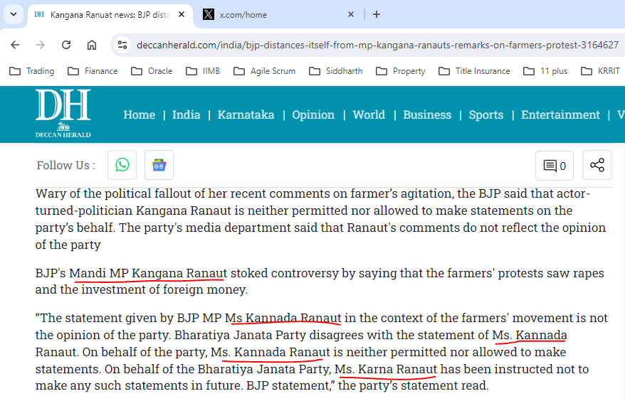 kchikki's tweet photo. @DeccanHerald - C'mon guys, you can do better proofreading https://t.co/Bvouu4BI2B