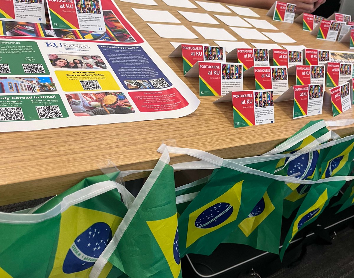 Happy first day of classes, Jayhawks! We hope everyone has a great start to the semester. Be sure to check out our website at spanport.ku.edu for all the latest info on our department.