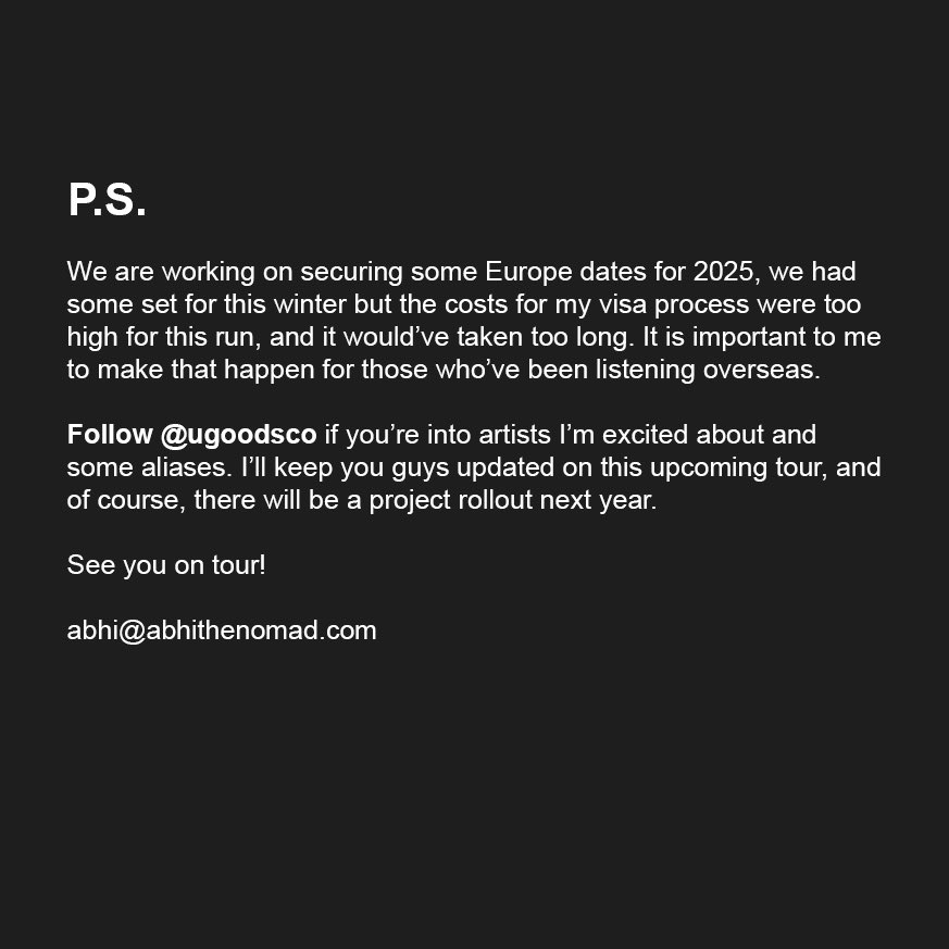 abhithenomad's tweet image. I’m stepping away from my solo career