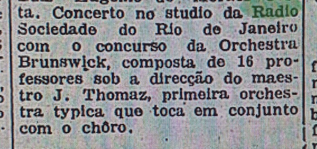 AlexeiAlves1's tweet photo. Supostamente a primeira orquestra "típica" para chôro.

Correio da Manhã 
12 mar 1929
p12 https://t.co/w42OyXqThC
